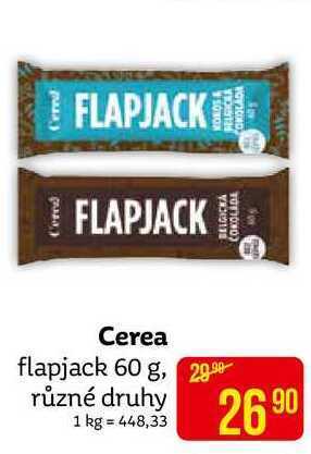 Teta Cerea flapjack 60 g nabídka