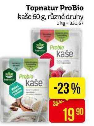 Teta Topnatur probio kaše 60 g, různé druhy nabídka