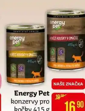 Teta Energy pet konzervy pro kočky 415g nabídka