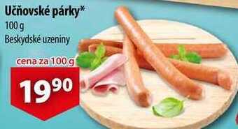 CBA Učňovské párky, 100 g nabídka