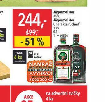 Globus Jägermeister nabídka