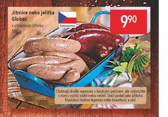 Globus Jitrnice / jelítka nabídka
