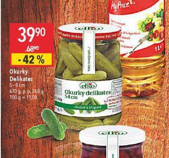 Globus Okurky delikates nabídka