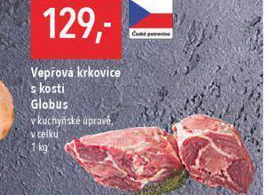 Globus Vepřová krkovice s kostí nabídka