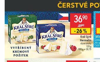 Globus Král sýrů hermelín nabídka