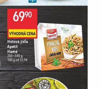 Globus Hotová jídla apetit hamé nabídka