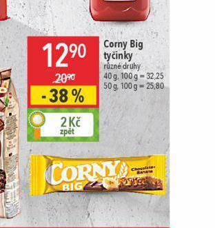 Globus Corny big tyčinky nabídka