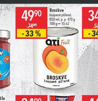Globus Broskve nabídka