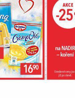 Globus Dr. oetker créme olé nabídka