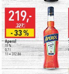 Globus Aperol nabídka