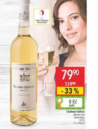 Globus Chateau valtice nabídka