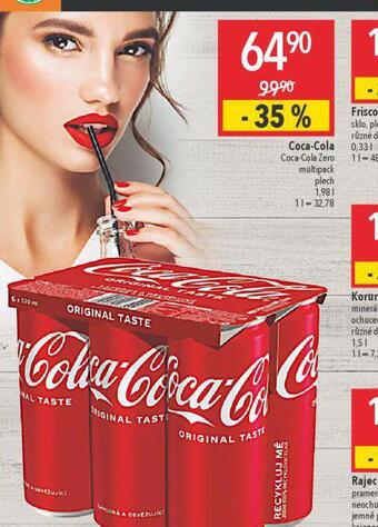 Globus Coca cola multipack nabídka