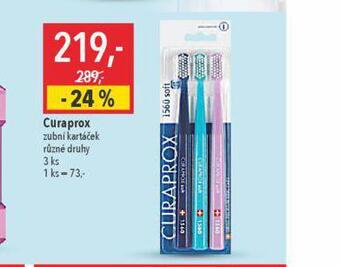 Globus Curaprox zubní kartáček nabídka