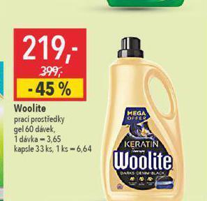 Globus Woolite prací prostředek nabídka