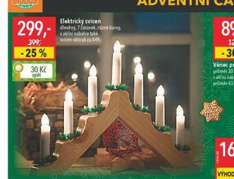 Globus Elektrický svícen nabídka