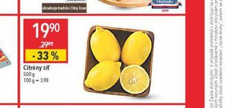Globus Citrony síť nabídka