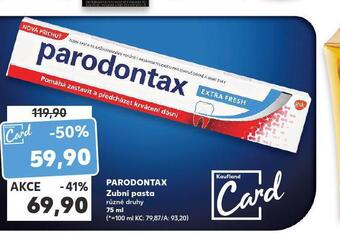 Kaufland Parodontax zubní pasta nabídka