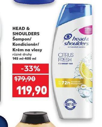 Kaufland Head&shoulders šampon nabídka
