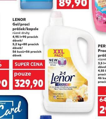 Kaufland Lenor prací prostředek nabídka
