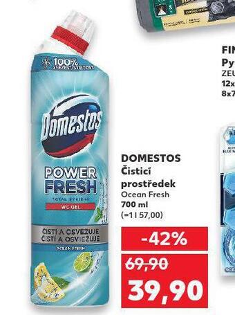 Kaufland Domestos čistící prostředek nabídka