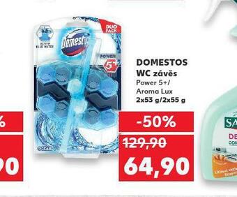 Kaufland Domestos wc závěs nabídka