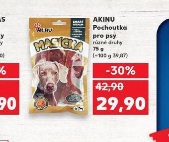 Kaufland Akinu pochoutka pro psy nabídka