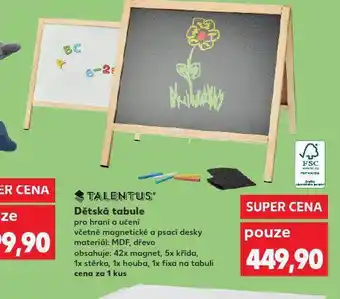 Kaufland Dětská tabule nabídka