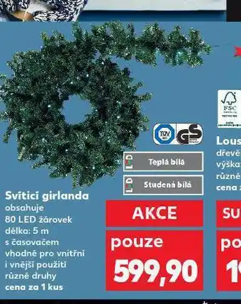 Svítící girlanda