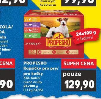 Kaufland Propesko kapsičky pro psy nabídka
