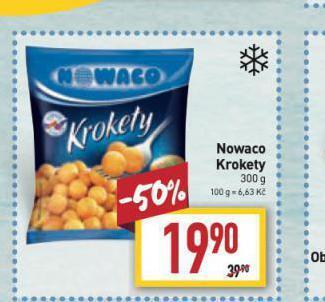Billa Nowaco krokety nabídka