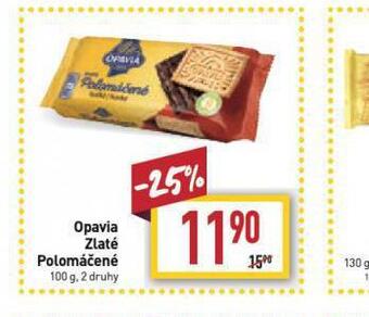 Billa Opavia zlaté polomáčené nabídka