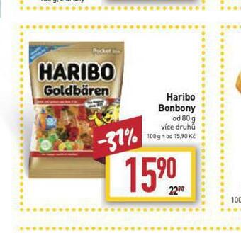 Billa Haribo bonbony nabídka