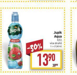 Billa Jupík aqua nabídka