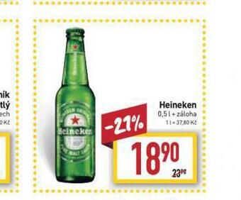 Billa Pivo heineken nabídka