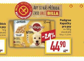 Billa Pedigree kapsičky pro psy nabídka
