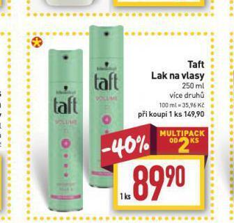 Billa Taft lak na vlasy nabídka