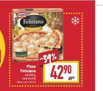 Billa Pizza feliciana nabídka