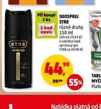 Penny Market Str8 deosprej nabídka