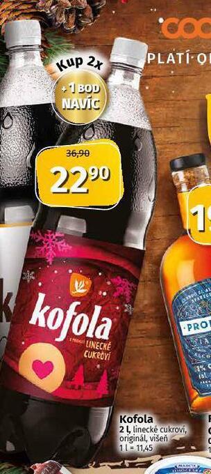 Coop Kofola nabídka