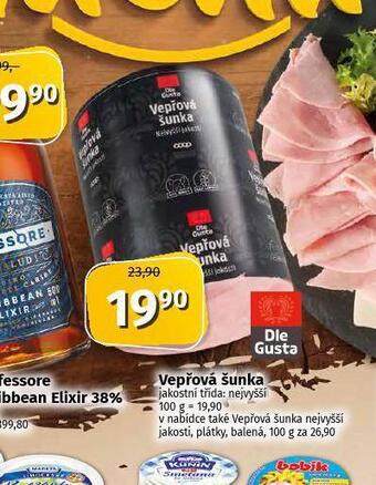 Coop Vepřová šunka nabídka