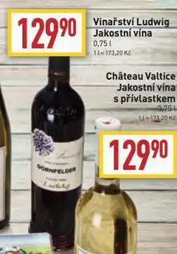 Billa Vinařství ludwig jakostní vína nabídka