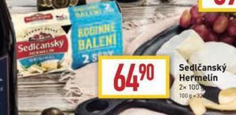Billa Sedlčanský hermelín nabídka