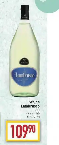 Billa Wajdo lambrusco nabídka