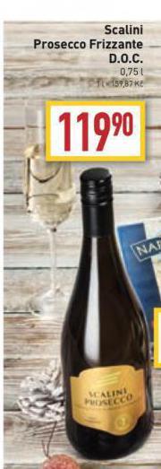 Billa Scalini prosecco frizzante d.o.c. nabídka