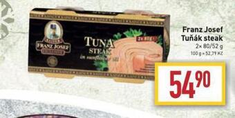 Billa Franz josef tuňák steak nabídka
