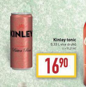 Billa Kinley tonic nabídka