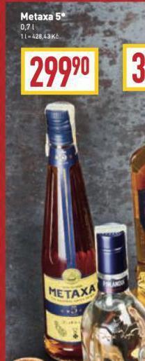 Billa Metaxa 5* nabídka