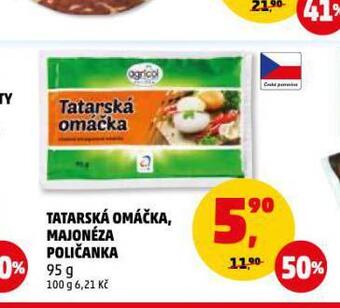 Penny Market Tatarská omáčka, majonéza poličanka nabídka