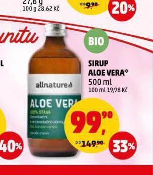 Penny Market Sirup aloe vera nabídka