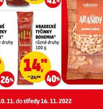 Penny Market Hradecké tyčinky bohemia nabídka